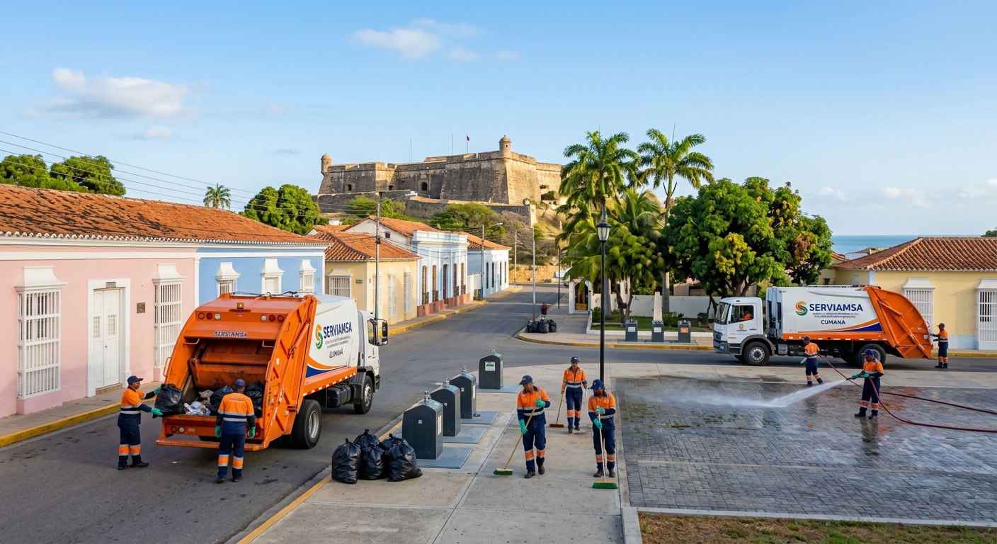 Saneamiento Serviamsa Cumaná